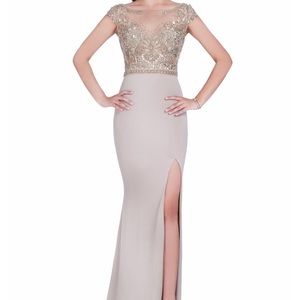 Terani Couture gown with terrific detailing